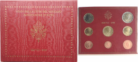 Vaticano. Benedetto XVI. 2005-2013. Serie divisionale 2008. 8 monete. Confezione della zecca. FDC. (5321)