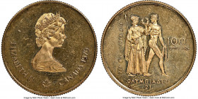 Elizabeth II gold "Montreal Olympics" 100 Dollars 1976 MS62 NGC, Royal Canadian mint, KM115. AGW 0.25 oz.

HID09801242017

© 2022 Heritage Auctions | ...