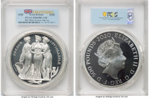 Elizabeth II silver Proof "Three Graces" 500 Pounds (Kilo) 2020 PR69 Deep Cameo PCGS, KM-Unl., S-GE10. Great Engravers Series II. 

HID09801242017

© ...