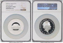 Elizabeth II silver Proof "James Bond 007" 10 Pounds (5 oz) 2020 PR70 Ultra Cameo NGC, KM-Unl., S-JB13. Mintage: 700. Sold with case of issue and COA ...