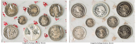Estados Unidos 8-Piece Uncertified Proof Set 1982-1983, KM-PS1. Casa De Moneda De Mexico 8-Piece Proof Set with mint sealed coins in box and COA #339....