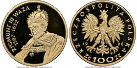 People's Republic gold Proof "Zygmunt III Waza" 100 Zlotych 1998 PR69 Ultra Cameo NGC, KM-Y339. AGW 0.2315 oz.

HID09801242017

© 2022 Heritage Auctio...