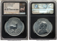 Republic Pair of Certified "50th Anniversary" Rands 2017 NGC, 1) Specimen "First Day of Issue" Rand - SP70 2) Proof "First Releases" Rand - PR70 Ultra...