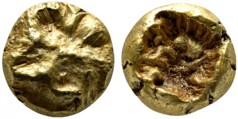 Ionia, Uncertain, c. 650-600 BC. EL Forty-Eighth Stater (5mm, 0.27g). Uncertain ...