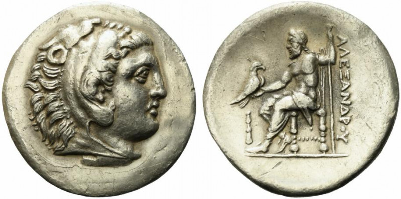 Islands of Caria, Kos(?), c. 201 BC. AR Tetradrachm (33mm, 16.04g). In the name ...