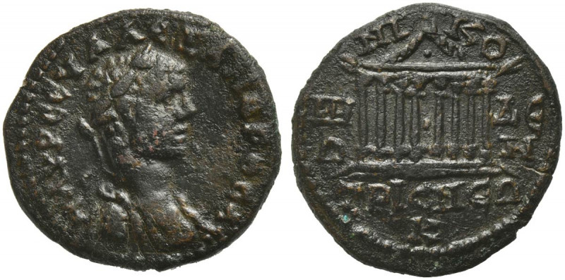 Severus Alexander (222-235). Bithynia, Nicomedia. Æ (20mm, 4.61g, 2h). Laureate ...