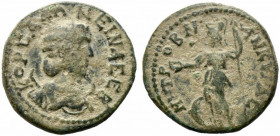 Salonina (Augusta, 254-268). Galatia, Ancyra. Æ (23mm, 7.00g). KOP CAΛΩNEINA CEB, Diademed and draped bust r., set on crescent. R/ MHTPO B N ANKVPAC, ...
