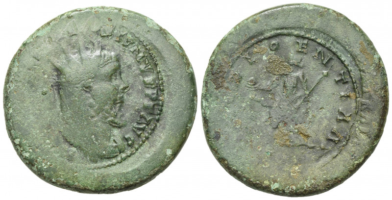 Postumus (260-269). Æ Radiate (34mm, 21.61g, 9h). AD 260-268. Radiate, draped an...