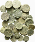 Lot of 30 Greek Æ coins, to be catalog. Lot sold as is, no return