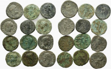 Lot of 12 Roman Imperial Æ coins, to be catalog. Lot sold as is, no return