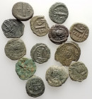 Lot of 13 Byzantine Æ coins, to be catalog. Lot sold as is, no return