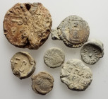 Lot of 7 Byzantine and Medieval PB Seals, to be catalog. Lot sold as is, no return