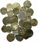 Lot of 25 Medieval Æ and BI coins, to be catalog. Lot sold as is, no return