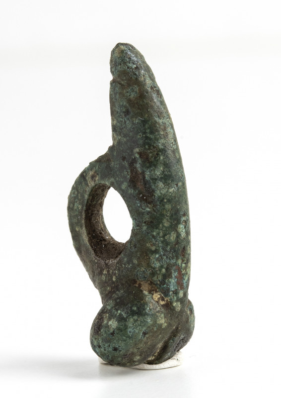 Biddr Bertolami Fine Arts E Auction 113 Lot 942 Roman Bronze Phallic Amulet Fascinus Ca 