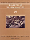 Bollettino di Numismatica N.20 Gennaio-Giugno 1993, Anno XI serie I.Istituto Poligrafico e Zecca dello Stato 1993. Cartonato ed. pp. 137, in b/n e a c...