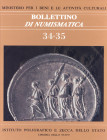 Bollettino di Numismatica N.34-35 Gennaio-Dicembre 2000, Anno XVIII Serie I. Istituto poligrafico e Zecca dello Stato 2000.Cartonato ed. pp. 342, ill....