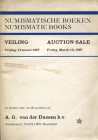 A.D. VAN DER DUSSEN. – Mastricht 13 – March, 1987. Numismatic books. Pp. 36, nn. 906. Ril ed sciupata, buono stato interno.
