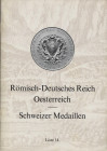 BANK LEU AG - April, 1976. Liste 14. Romisch-Deutsches Reich Oesterreich, Schweizer medaillen. Pp. 13, nn. 145, tavv. 8. Ril ed ottimo stato.