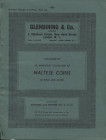 GLENDINING & CO. London, 22 – November, 1967. Catalogue of important collection of Maltese coins in gold and silver. Pp. 29, nn. 449, tavv. 15. Ril. e...