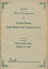 STACK’S. - New York, 16 – March, 1968. United States Gold, Silver and copper coins. Pp. 35, nn. 677, tavv. 4. Ril. ed. lista prezzi agg. buono stato....