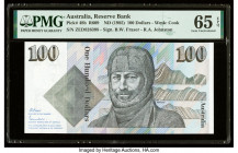 Australia Australia Reserve Bank 100 Dollars ND (1985) Pick 48b R609 PMG Gem Uncirculated 65 EPQ. 

HID09801242017

© 2022 Heritage Auctions | All Rig...