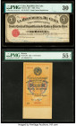 Cuba Republica de Cuba 1 Peso 17.8.1869 Pick 61 PMG Very Fine 30; Russia State Treasury Notes 1 Gold Ruble 1928 Pick 206 PMG About Uncirculated 55 EPQ...