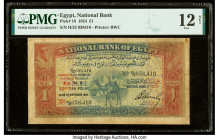 Egypt National Bank of Egypt 1 Pound 2.9.1924 Pick 18 PMG Fine 12 Net. Repairs are noted on this example.

HID09801242017

© 2022 Heritage Auctions | ...
