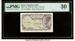 Egypt Egyptian State 5 Piastres 1940 (ND 1952) Pick 170 PMG Very Fine 30. 

HID09801242017

© 2022 Heritage Auctions | All Rights Reserved
