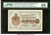 Falkland Islands Government of the Falkland Islands 10 Shillings 19.5.1938 Pick 4 PMG Choice Uncirculated 64. 

HID09801242017

© 2022 Heritage Auctio...