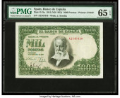 Spain Banco de Espana 1000 Pesetas 31.12.1951 (ND 1953) Pick 143a PMG Gem Uncirculated 65 EPQ. 

HID09801242017

© 2022 Heritage Auctions | All Rights...