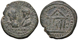 Gordiano III (238-244) 5 Assaria di Marcianopoli - Busti affrontati - R/ Tempio - AE (g 11,60)