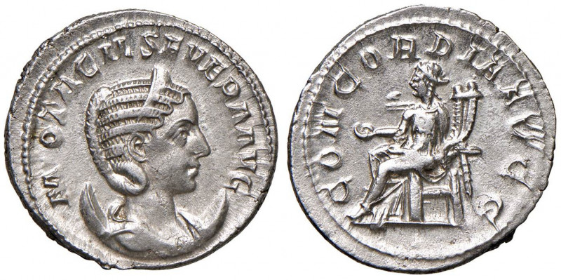 Otacilia Severa (moglie di Filippo I) Antoniniano - Busto a d. - R/ La Concordia...