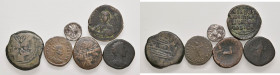 Lotto di 6 monete antiche come da foto