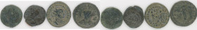 Lotto di 4 bronzetti romani