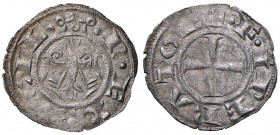 MESSINA Federico II (1197-1250) Denaro - MIR 89 MI (g 0,66)