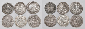 NAPOLI Roberto d’Angiò (1309-1343) Gigliato - AG Lotto di 6 pezzi come da foto da esaminare.