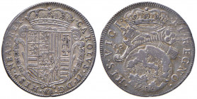 NAPOLI Carlo II (1674-1700) Tarì 1686 - Magliocca 18 AG (g 5,63)