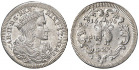 NAPOLI Carlo II (1674-1700) Tarì 1696 - Magliocca 27 AG (g 4,35)