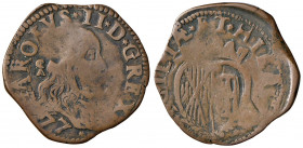 NAPOLI Carlo II (1674-1700) Grano 1677 - Magliocca 4 CU (g 5,76)