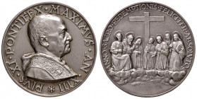 Pio XI (1922-1939) Medaglia A. XIII - Opus: Mistruzzi - AG (g 37,69)