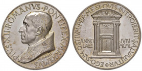 Pio XII (1939-1958) Medaglia 1950 Anno Santo - Opus: Mistruzzi - AG (g 38,88)