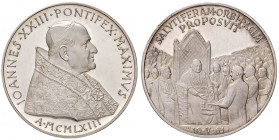 Giovanni XXIII (1958-1963) Medaglia 1963 Premio Barzan - Opus: Giampaoli - AG (g 39,58 - Ø 44 mm)