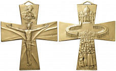 Vaticano Medaglia/Crocifisso Giubileo 2.000 - Opus: Grilli MD (g 272 - 106 x 125 mm)