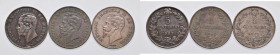 5 Centesimi 1861 M e 1867 N - CU Lotto di tre monete come da foto da esaminare. Non si accettano resi