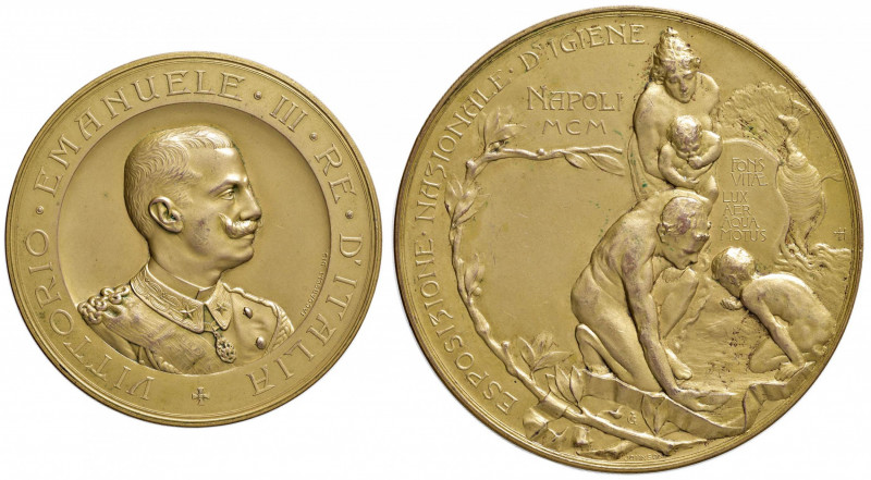 MEDAGLIE DEI SAVOIA Vittorio Emanuele III (1900-1946) Medaglia Nazionale d’igien...