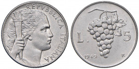 REPUBBLICA ITALIANA (1946-) 5 Lire 1949 - IT