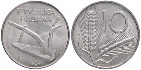 REPUBBLICA ITALIANA (1946-) 10 Lire 1954 - IT R Sigillato FDC 67 da Eupremio Montenegro