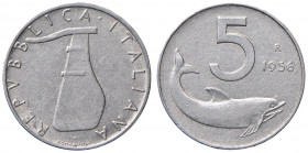 REPUBBLICA ITALIANA (1946-) 5 Lire 1956 - IT R