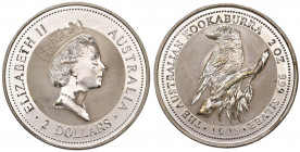 AUSTRALIA Elisabetta (1952-) 2 Dollari 1995 - AG (g 62,95)