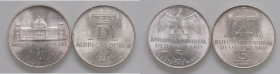 GERMANIA 5 Marchi 1971 AG (g 10,86 + 11,23) Lotto di due monete come da foto